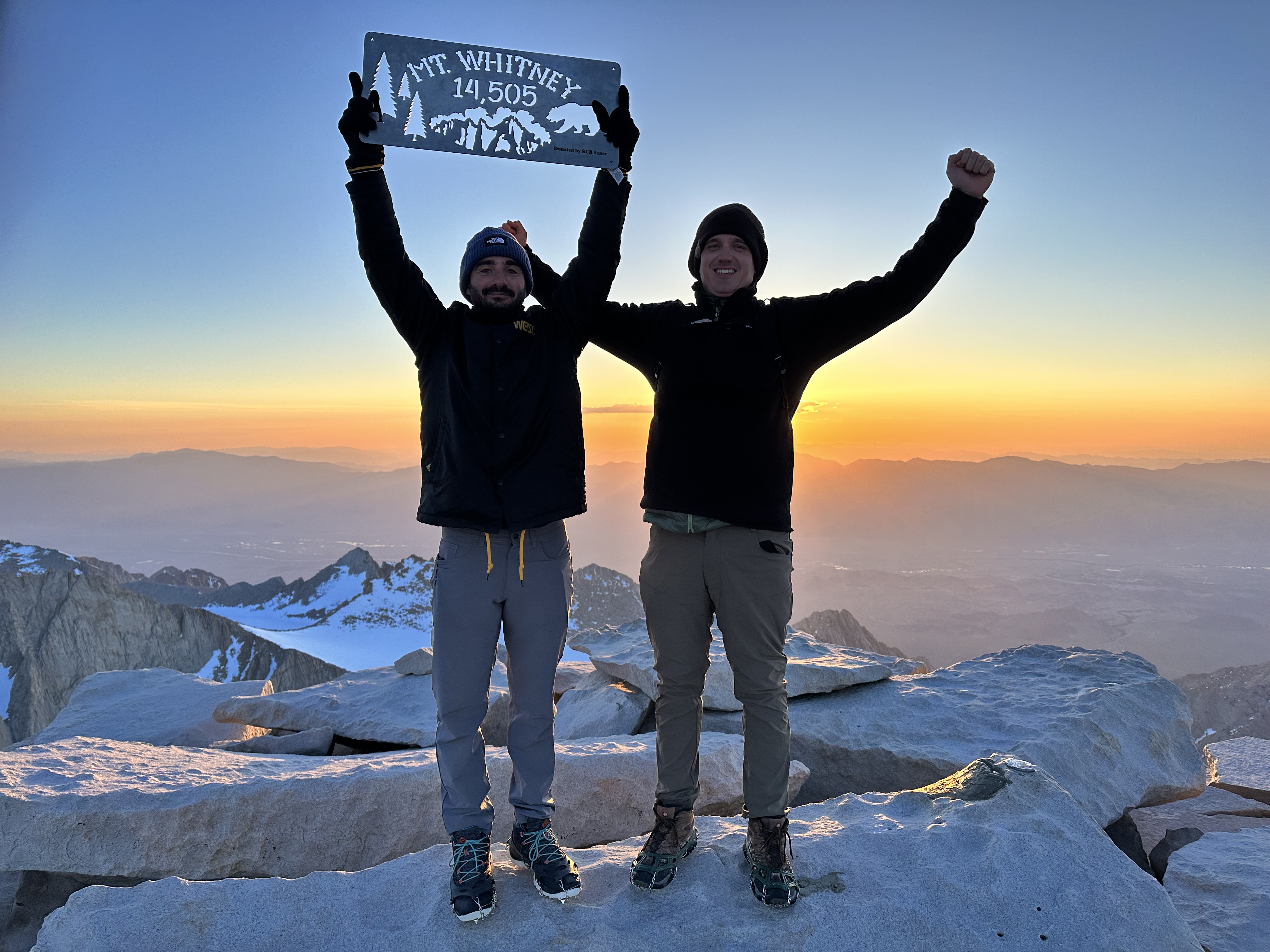 Summit of Mt. Whitney 14,505 ft