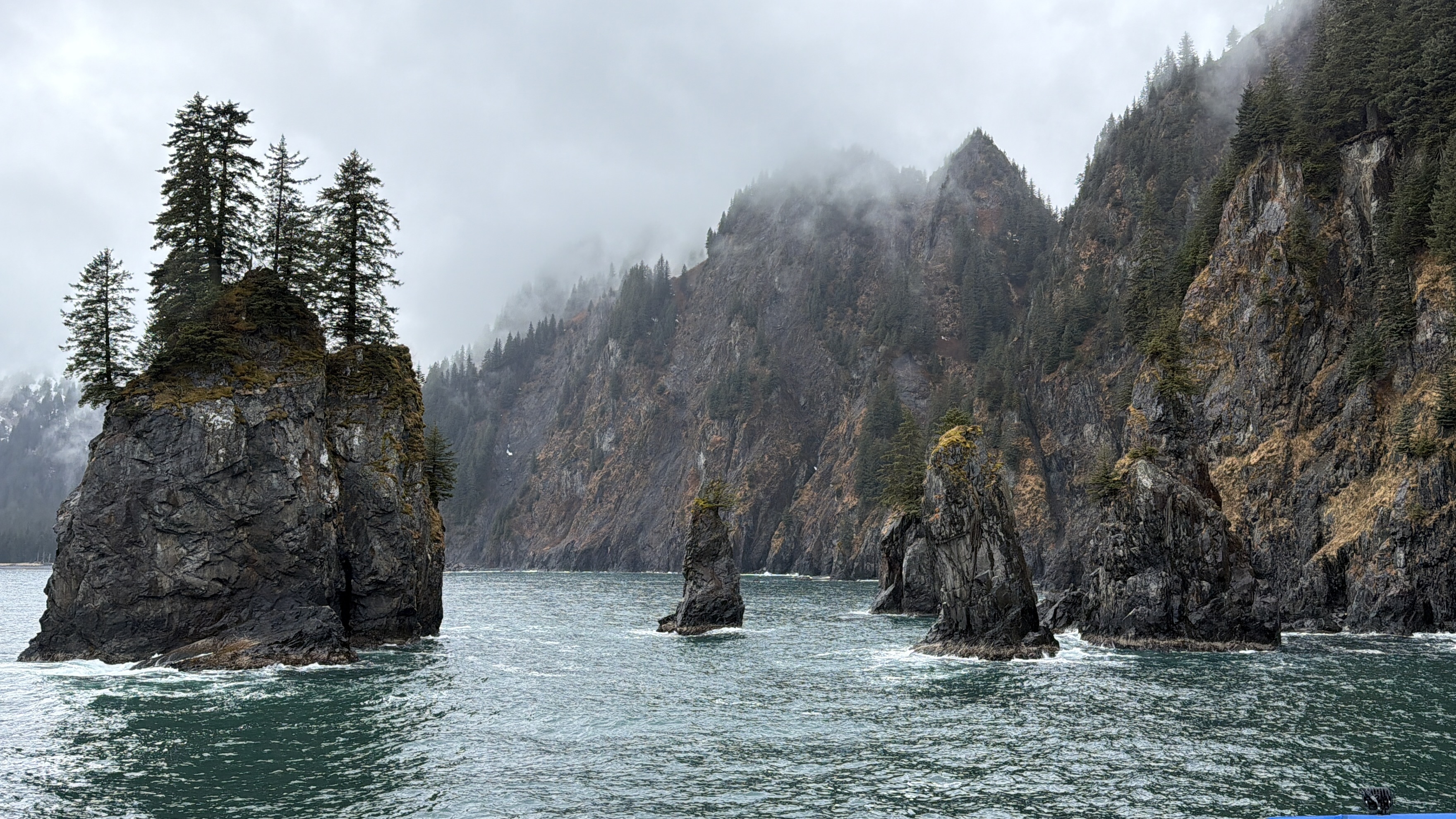 Pacific sea stacks